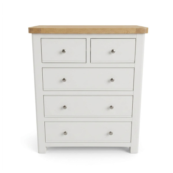 Lewis 2 Over 3 Chest White